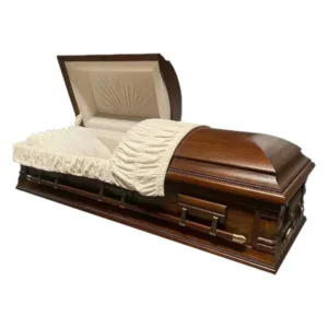 classic american cherry wood casket 008