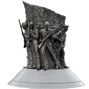 custom bronze monument soldier 072
