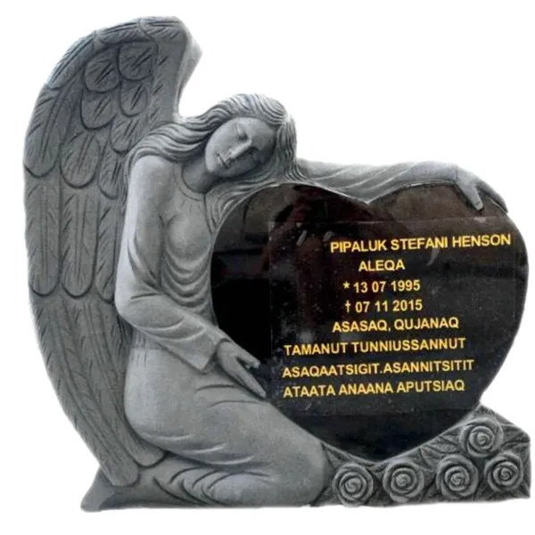 Granite Angel Headstone Headstone