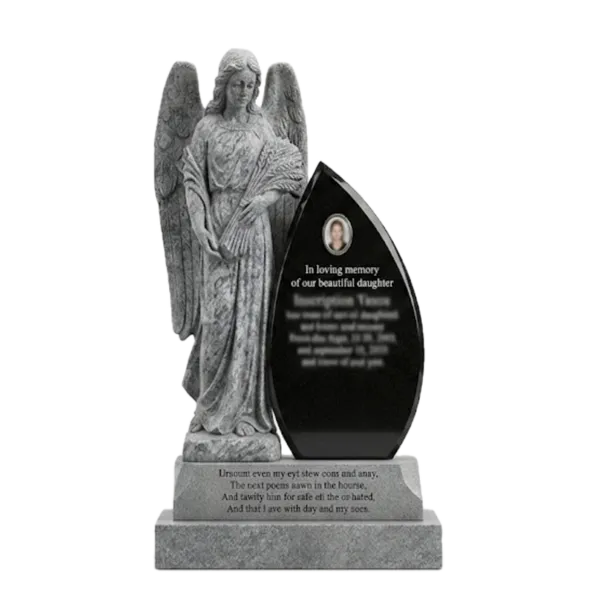 Marble Angel  Headstone