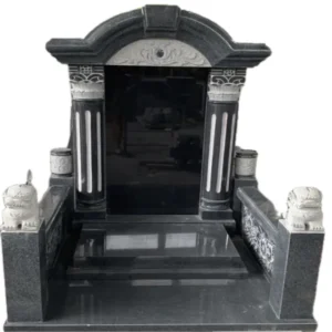 wholesale custom headstone granite marble black 033