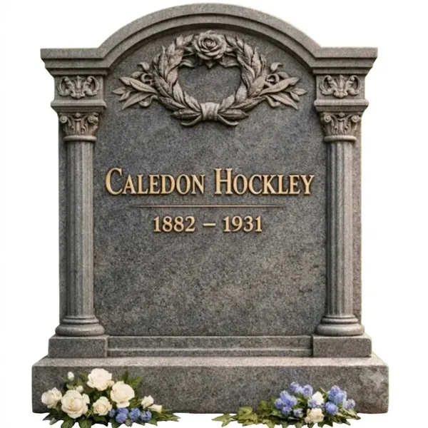 European Style  Granite Headstone