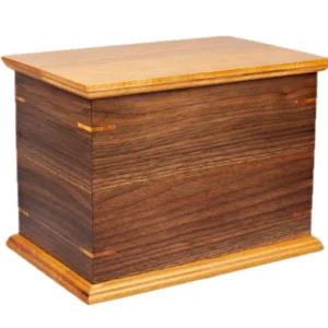 wooden cremation urn 016